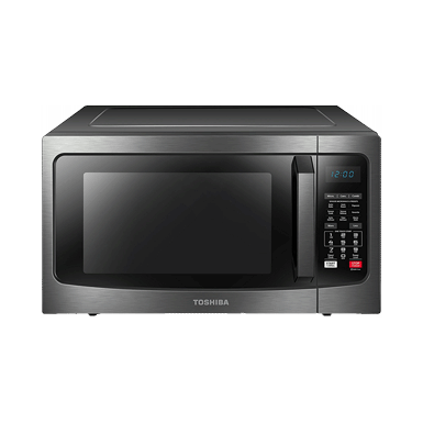 Toshiba 1.0 Cu. ft 8-in-1 Air Fryer Microwave Oven Combo, 1000 Watts, Black  Stainless Steel, ML2-EC10SA(BS) 