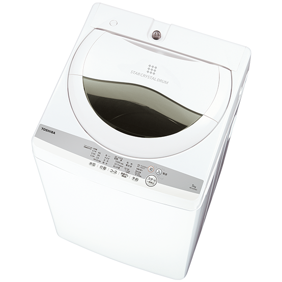 TOSHIBA 東芝 洗濯機 AW-5G9(W) 5kg 2021年製 K689-