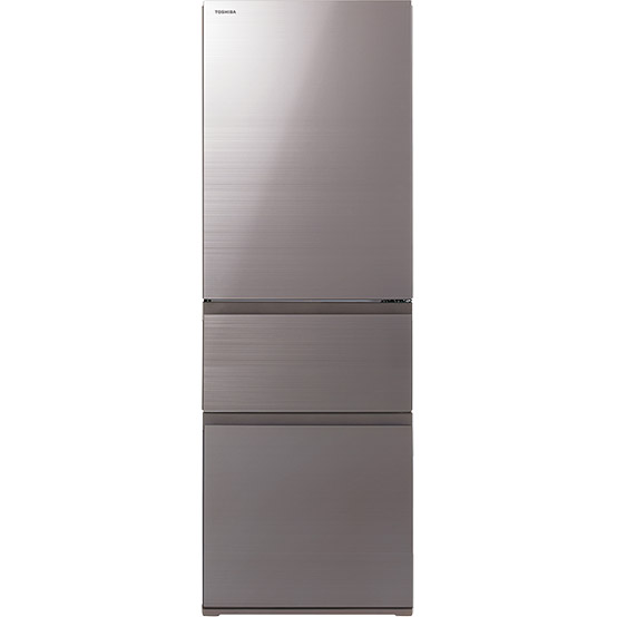 東芝 ノンフロン冷凍冷蔵庫 356L GR-T36SV(ZH) 2022年製