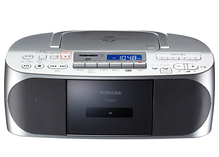 TOSHIBA CD カセット・プレーヤー - オーディオ機器