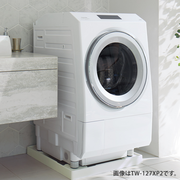 ドラム式洗濯乾燥機 TOSHIBA ZABOON TW-Q900L (WS) - 洗濯機