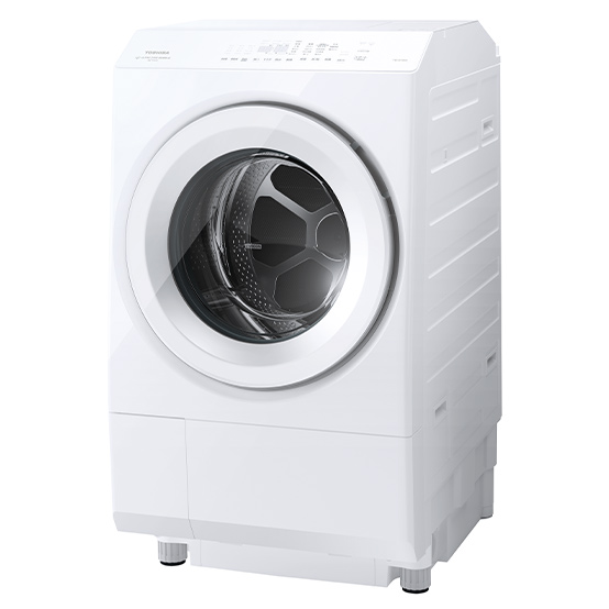半額SALE☆ ドラム式洗濯乾燥機 東芝 ZABOON 白 TW-127XP1R 洗濯機