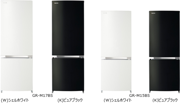 TOSHIBA GR-M17BS(W) 冷蔵庫 ホワイト 2017年製